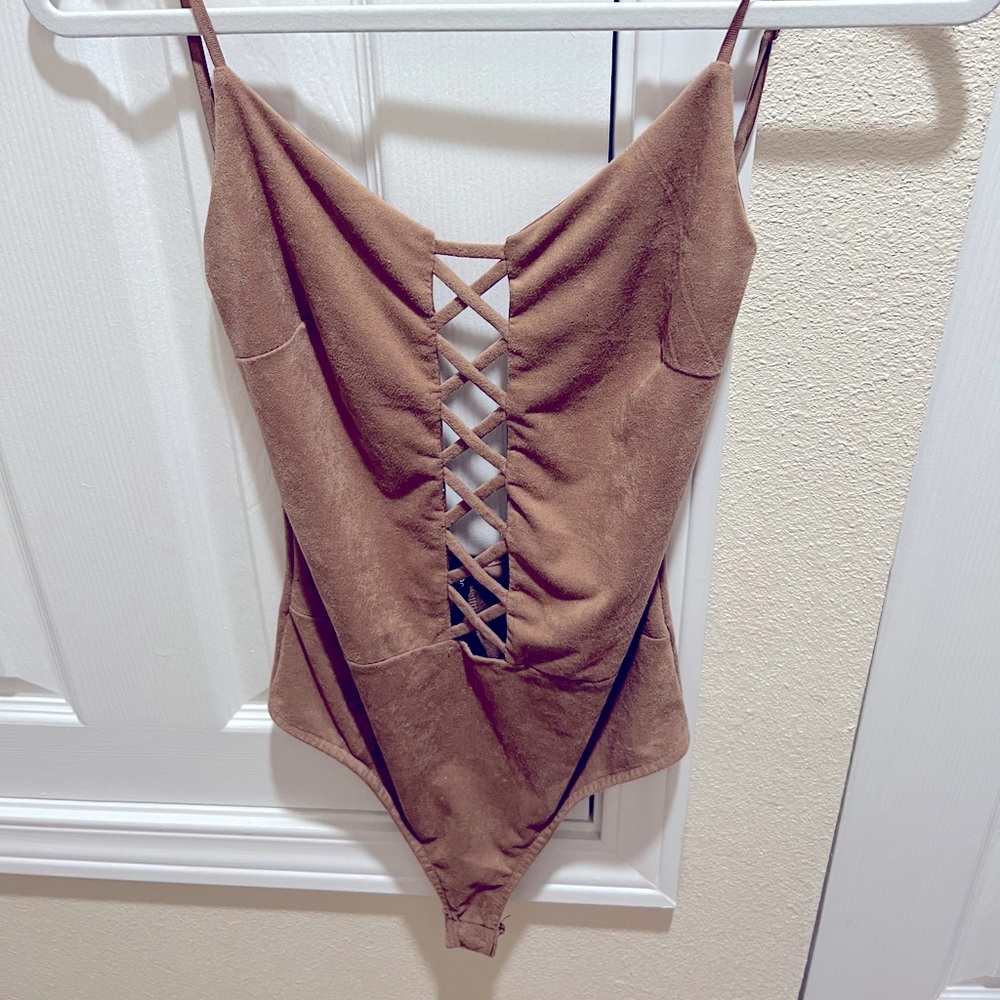 Sexy Brown Bodysuit